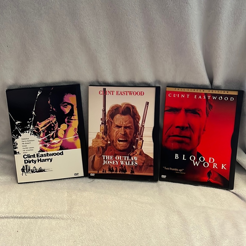 Clint Eastwood, 3 movie collection